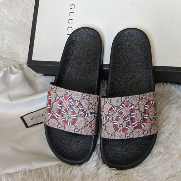 Gucci | Shoes | Gucci Gg Snake Slide 